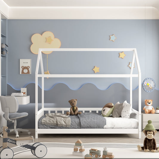 Cozy Twin House Bed