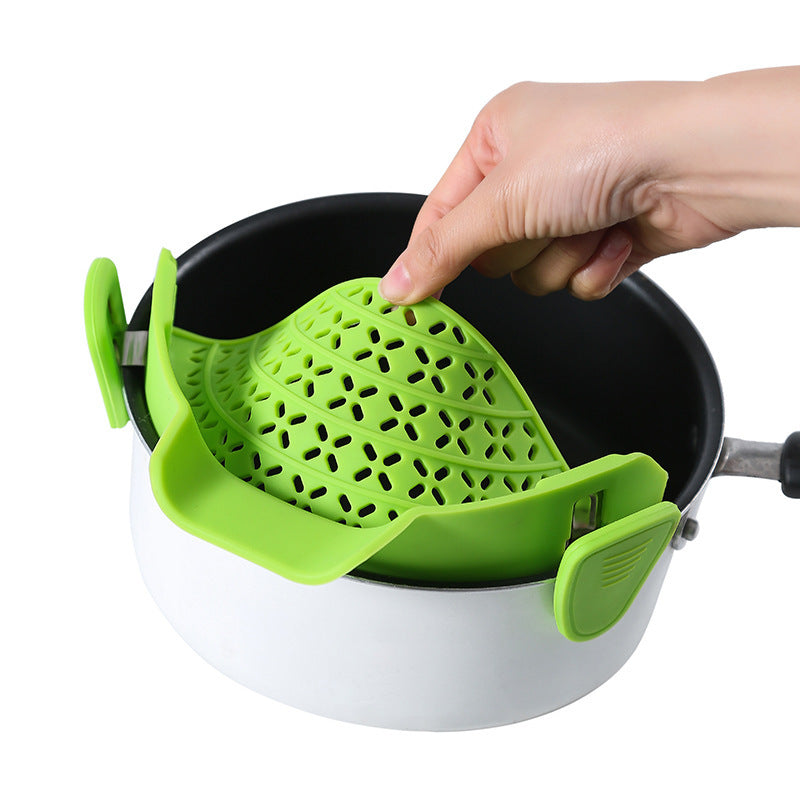 Silicone Pot Drain Helper
