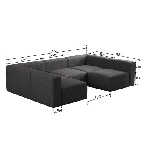 Comfy Convertible Sofa Set