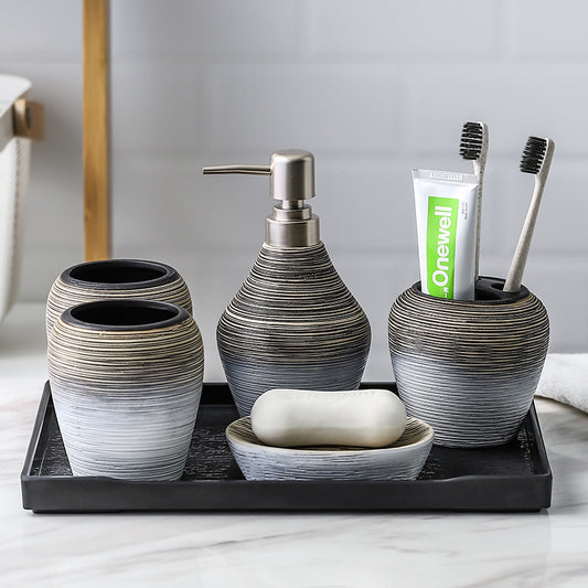 Vintage Style Bathroom Set