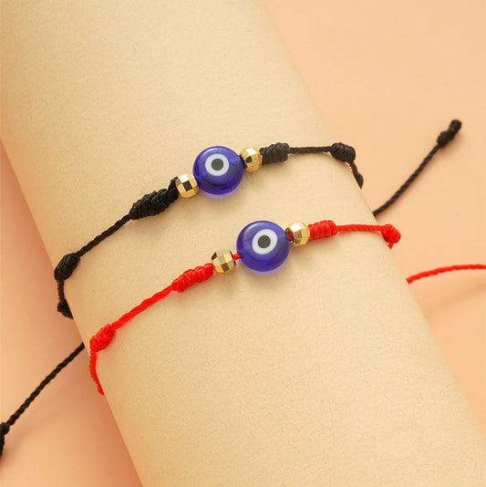 Evil Eye Lucky Charm Bracelet Set