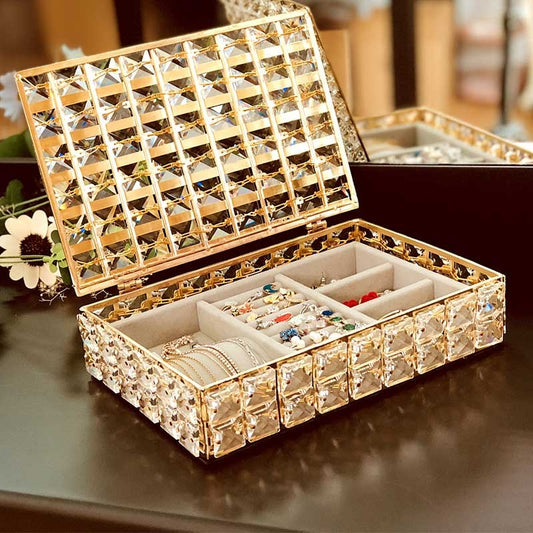 Elegant Crystal Lipstick Holder