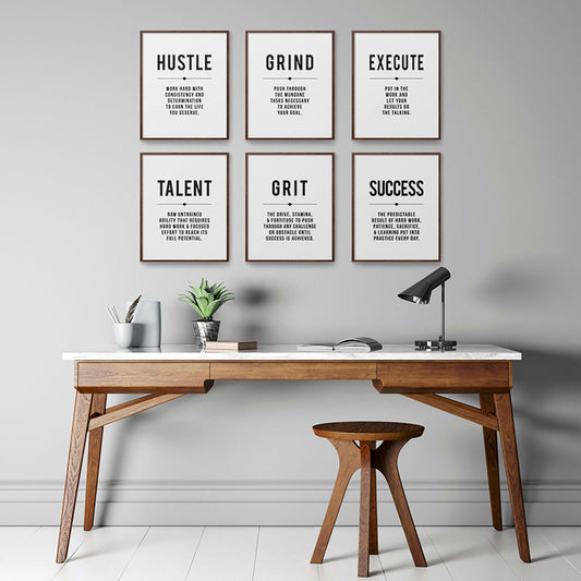 Chic Office Wall Art