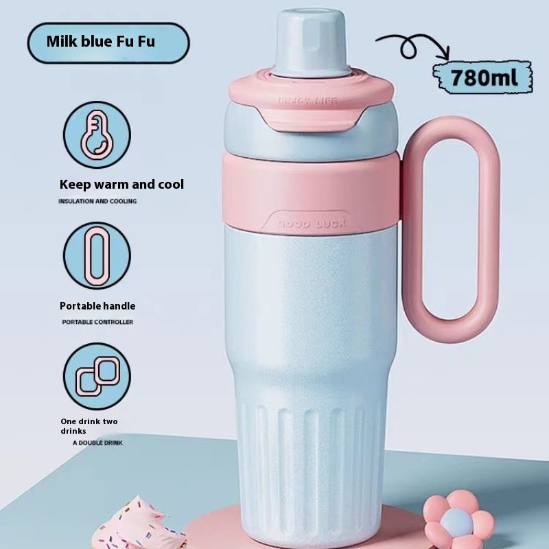 Thermal Cup Stainless Steel With Lid Coffee Cup