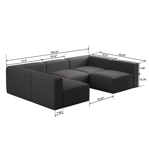 Comfy Convertible Sofa Set