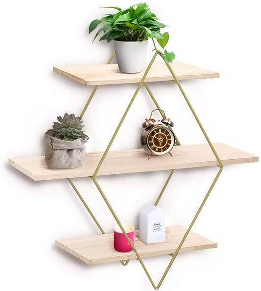 Rustic Elegance Wall Shelf