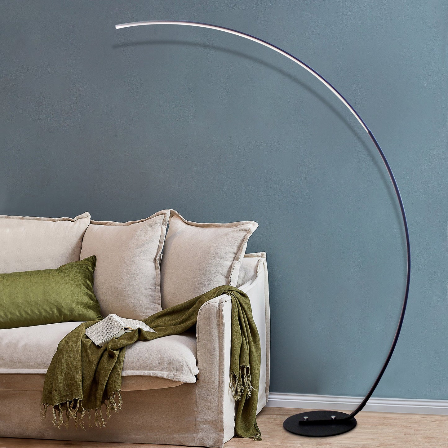 Colorful Glow Curve Lamp