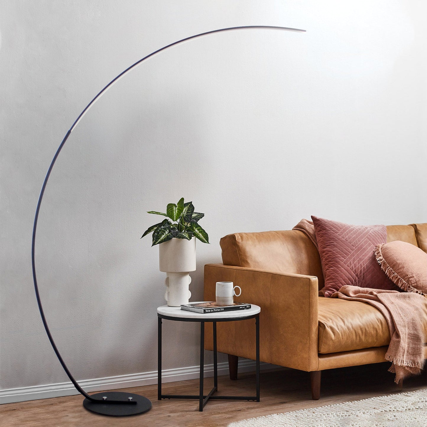 Colorful Glow Curve Lamp