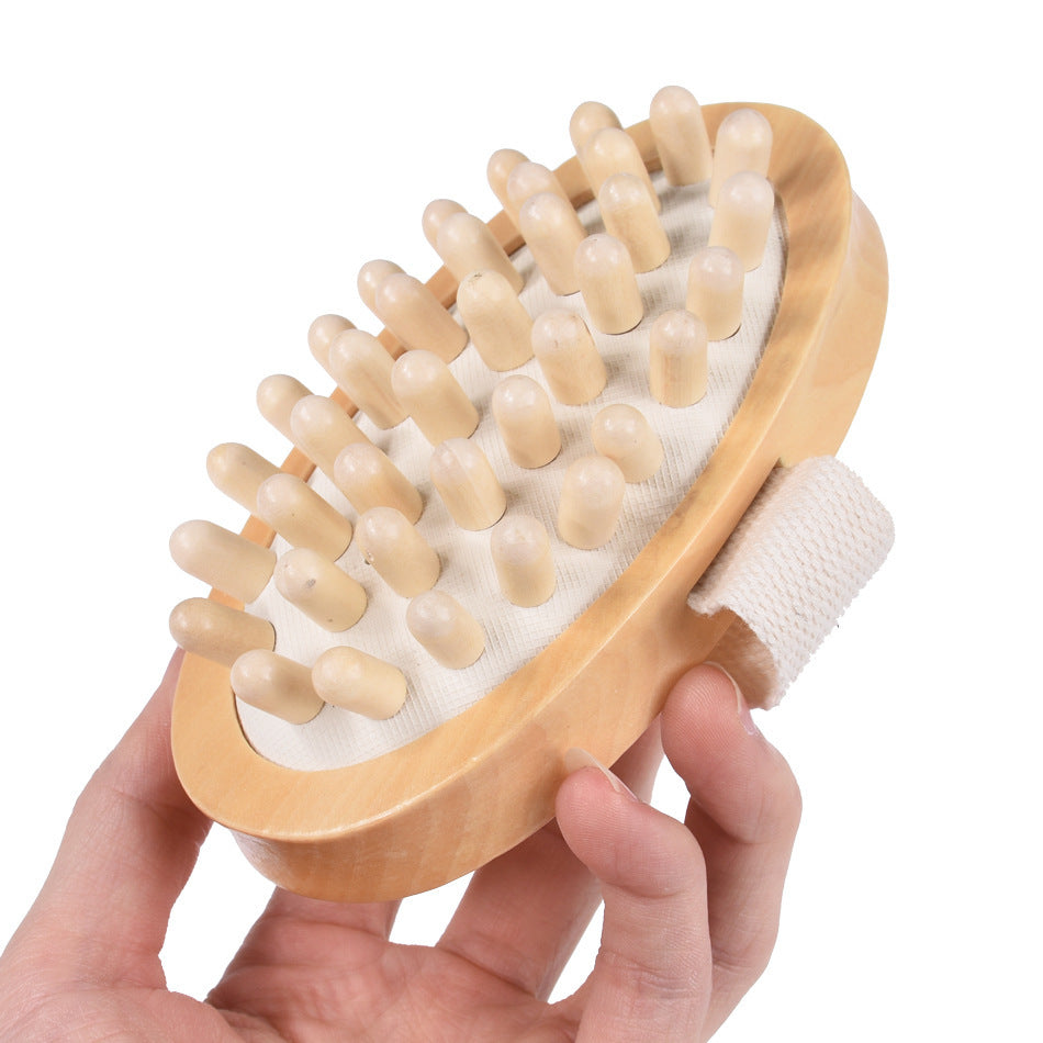 Bamboo Comfort Grip Bath Brush Set