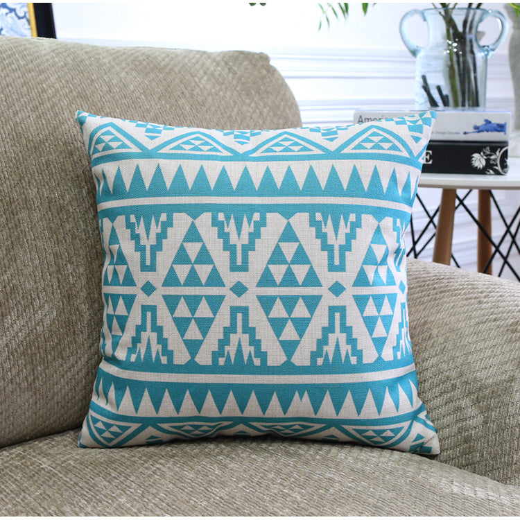 Vibrant Geometric Throw Pillows