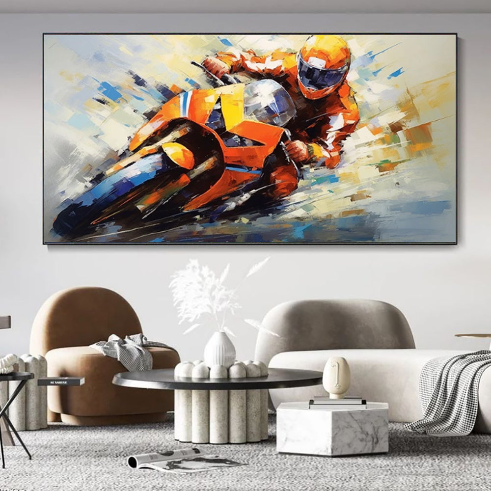 Motorcycle Canvas Art