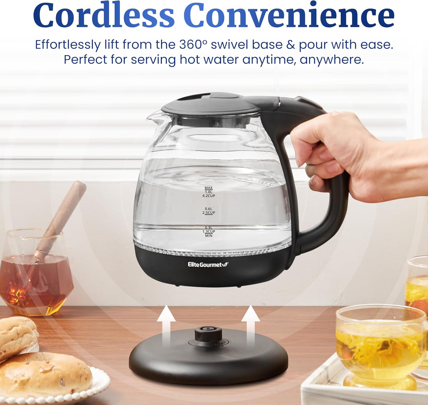 Gourmet Glass Electric Kettle