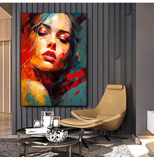 Elegant Lady Canvas Art