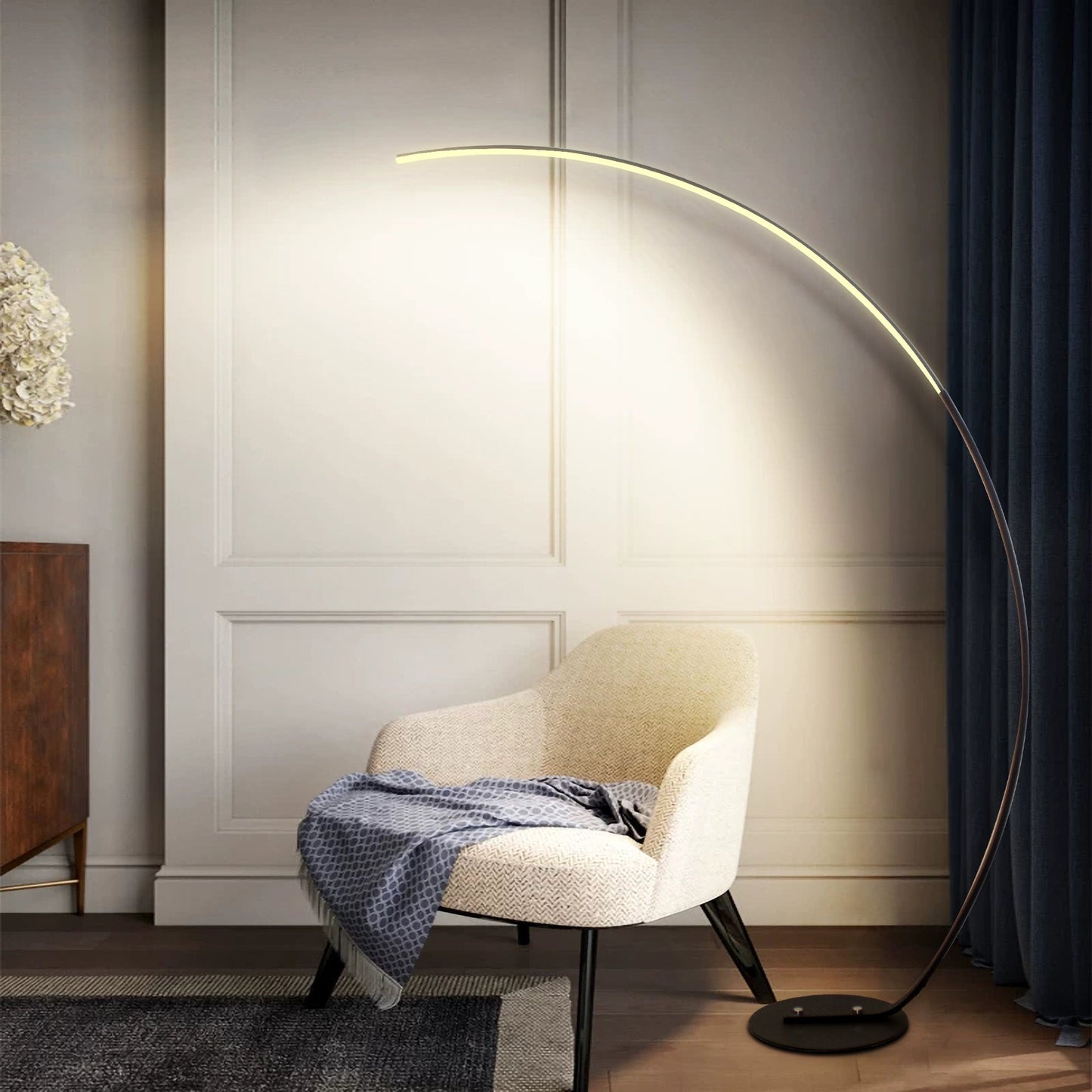 Colorful Glow Curve Lamp