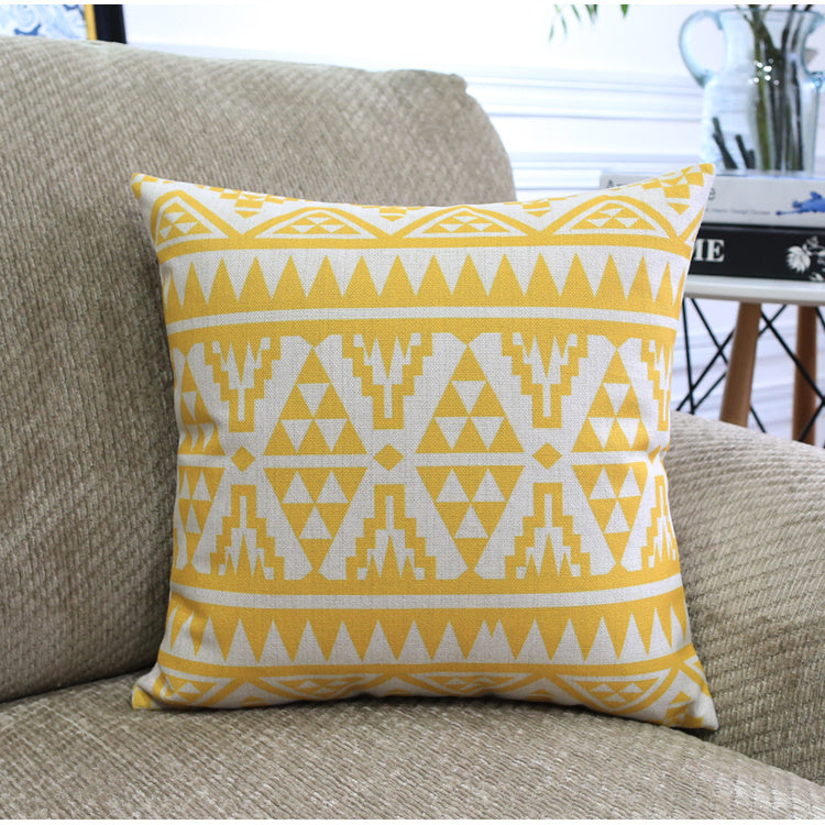 Vibrant Geometric Throw Pillows
