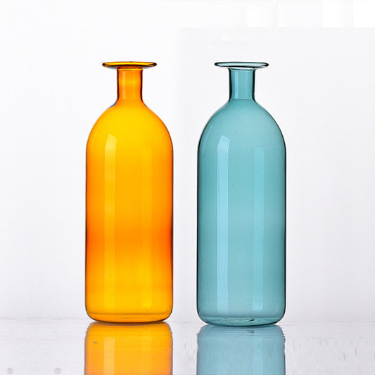 Stained Glass Vase Decor