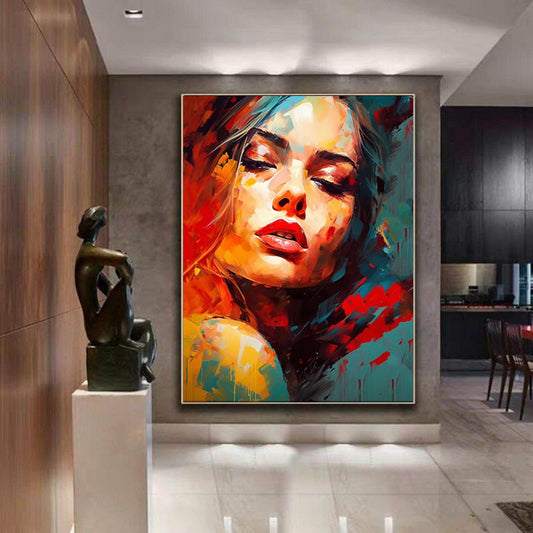 Elegant Lady Canvas Art