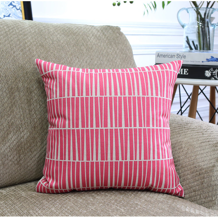 Vibrant Geometric Throw Pillows
