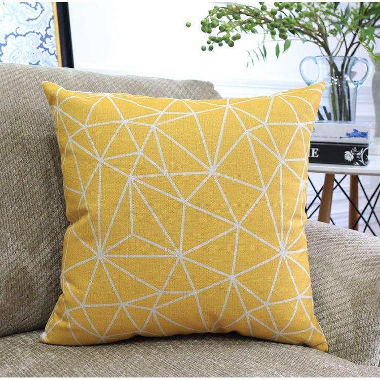Vibrant Geometric Throw Pillows