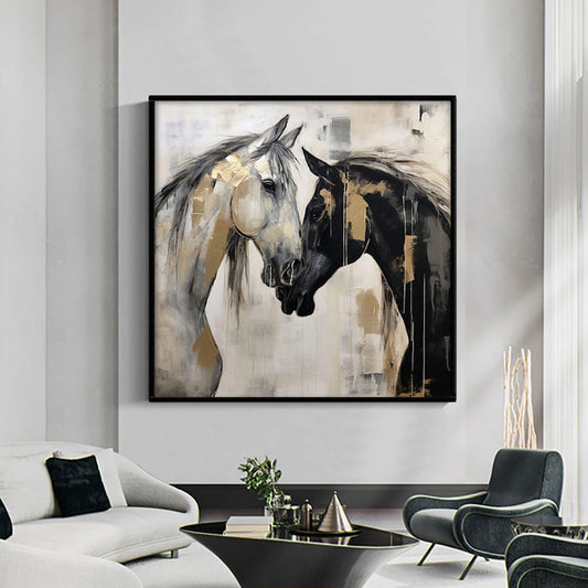 Elegant Horse Canvas Art