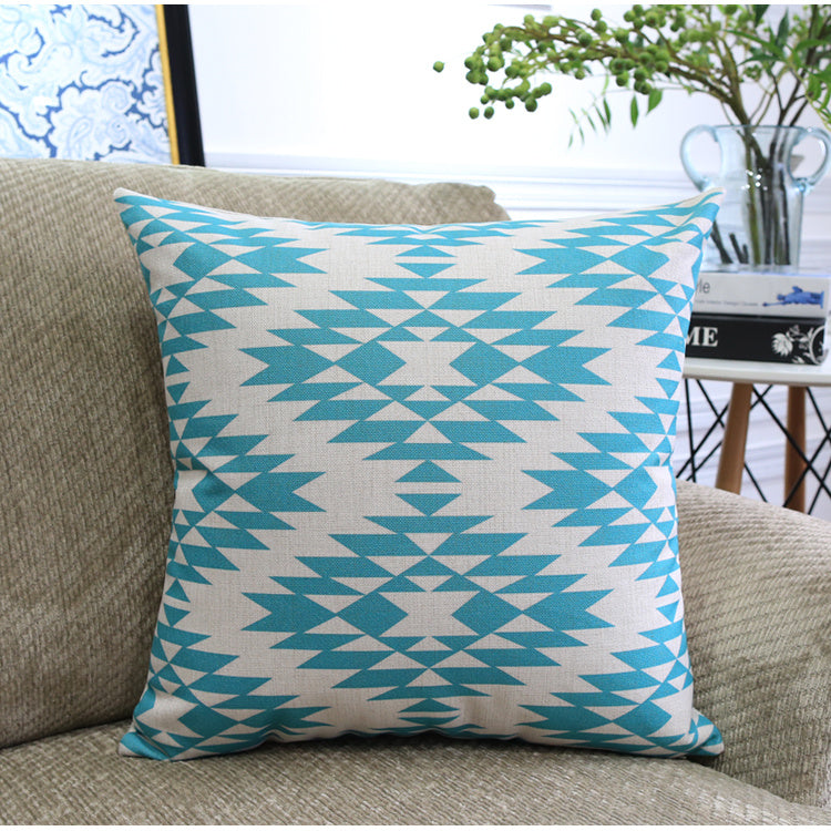 Vibrant Geometric Throw Pillows
