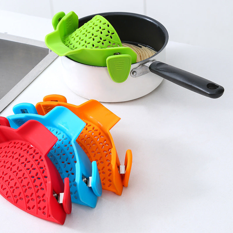 Silicone Pot Drain Helper