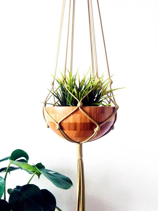 Chic Macrame Plant Holder