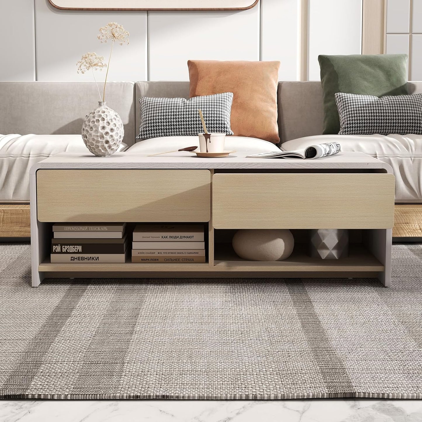 Elegant Storage Coffee Table