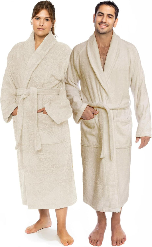 Authentic Turkish Cotton Spa Robe (True to Size)