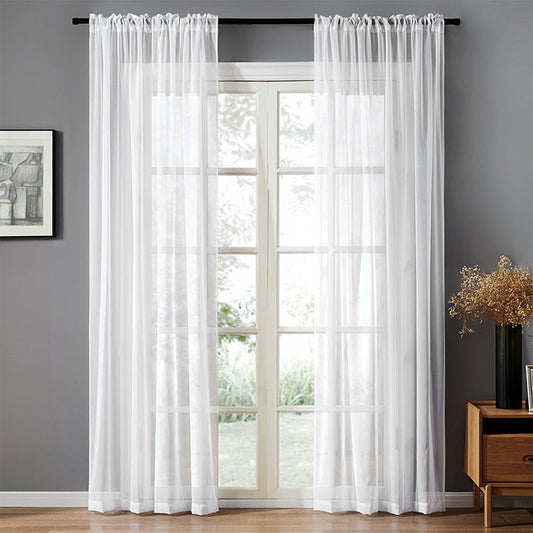Soft Linen Window Curtains