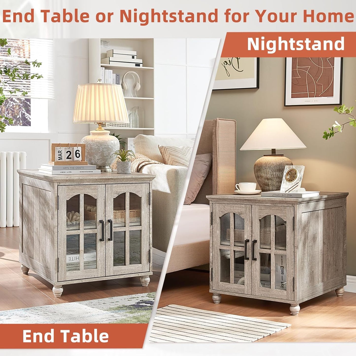 Chic Charging End Table