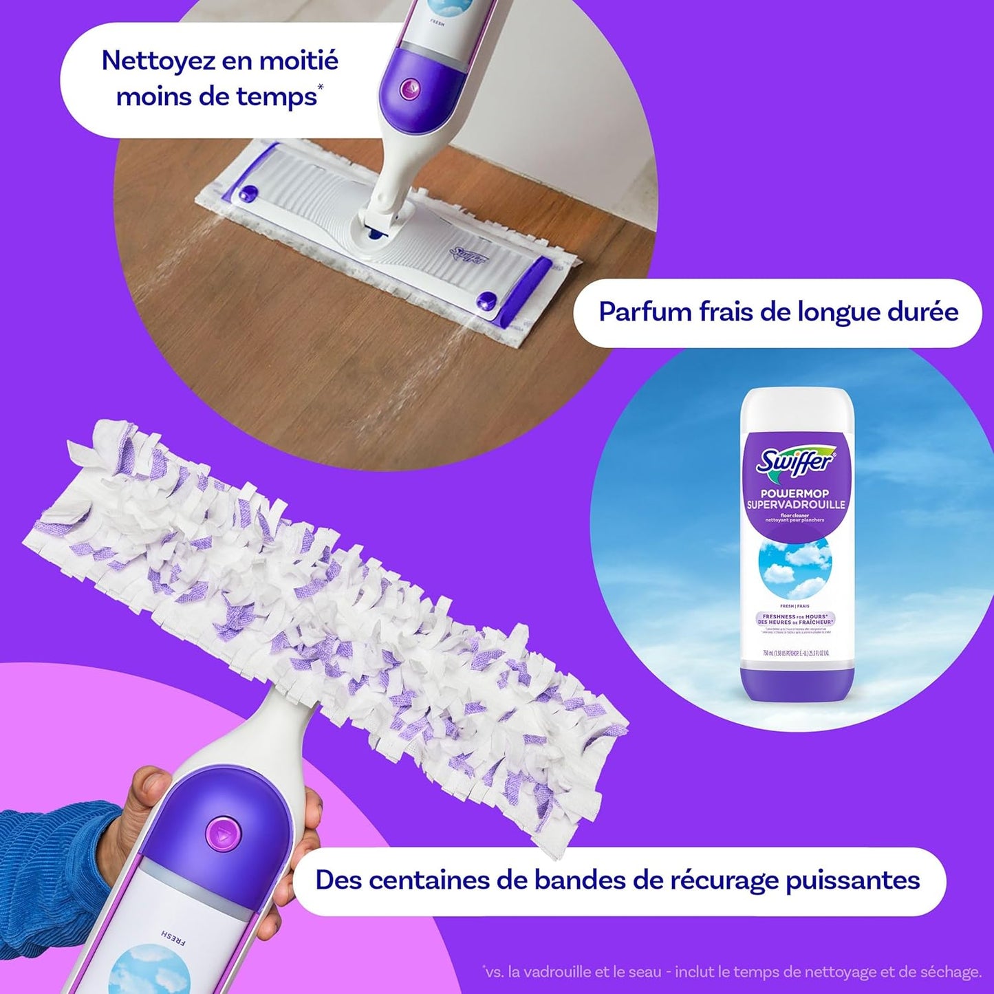 Swiffer PowerMop Magic Clean Kit