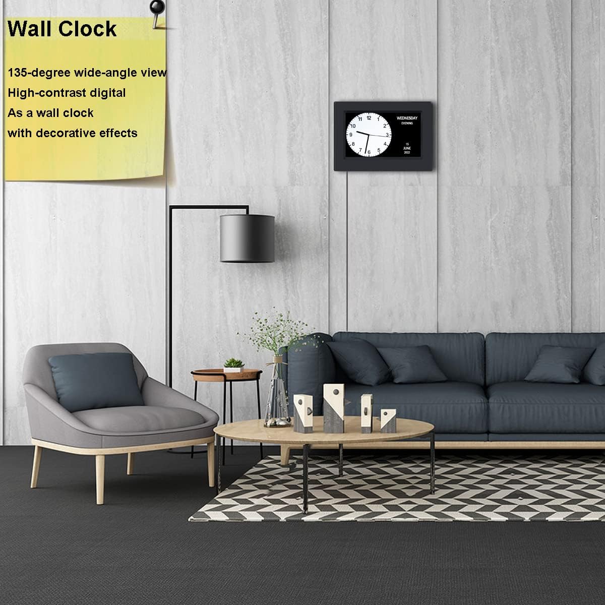 Digital Friendly Reminder Clock