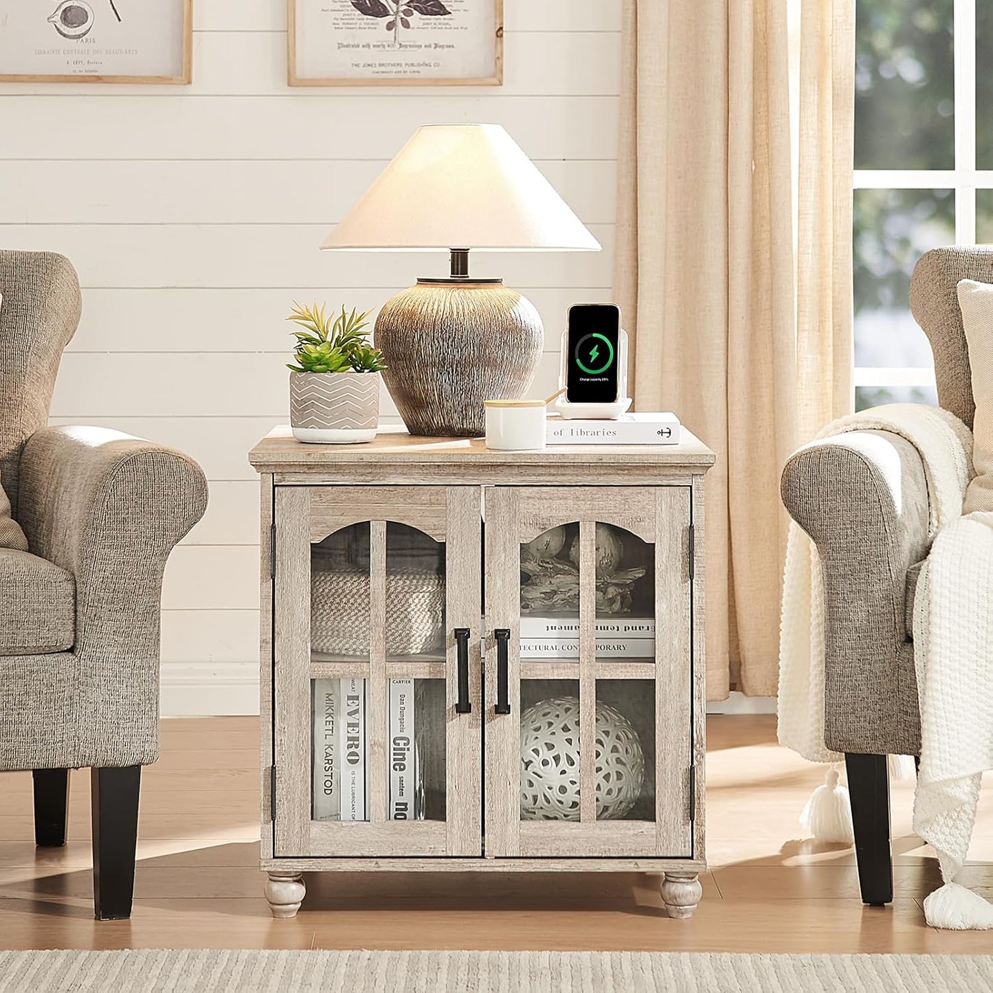 Chic Charging End Table