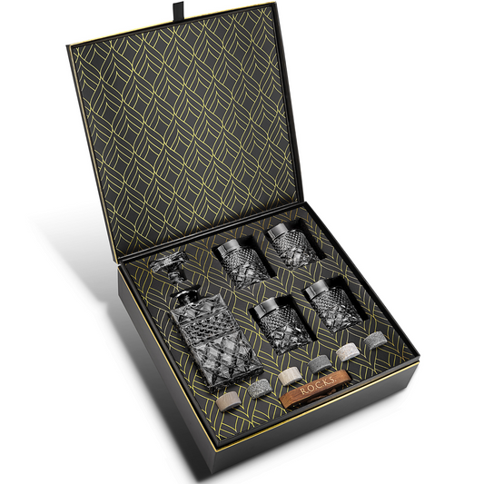Elegant Whiskey Decanter Set