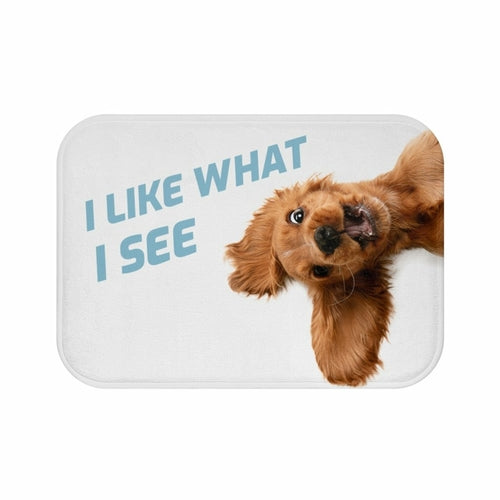 Cute Dog Bath Mat