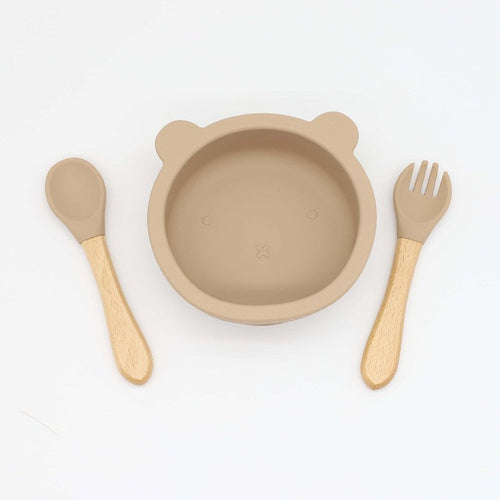 Bear Buddy Silicone Bowl Set
