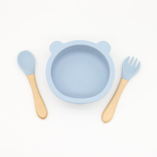Bear Buddy Silicone Bowl Set