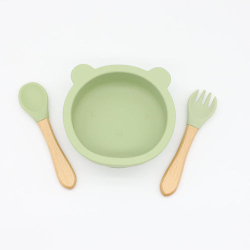 Bear Buddy Silicone Bowl Set
