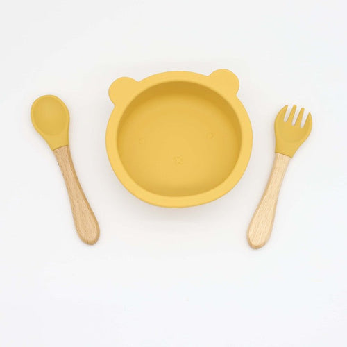 Bear Buddy Silicone Bowl Set