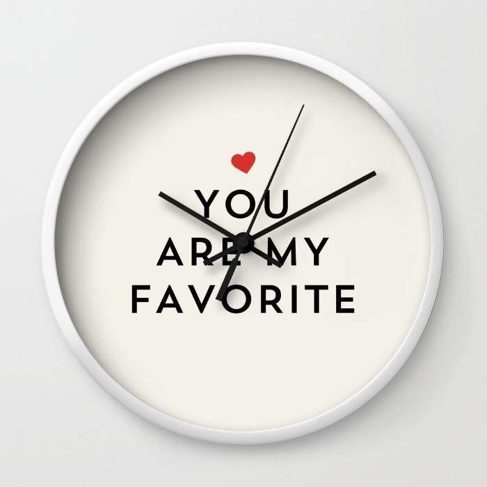 Favorite Moments Wall Clock