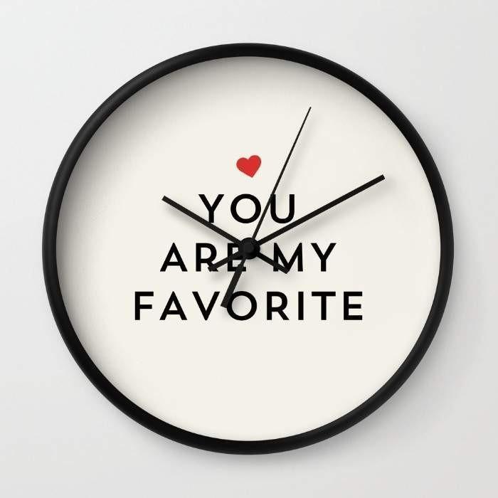 Favorite Moments Wall Clock