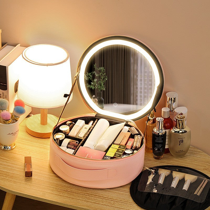 Smart LED Travel Makeup Case