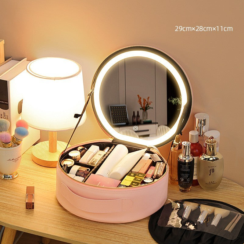 Smart LED Travel Makeup Case