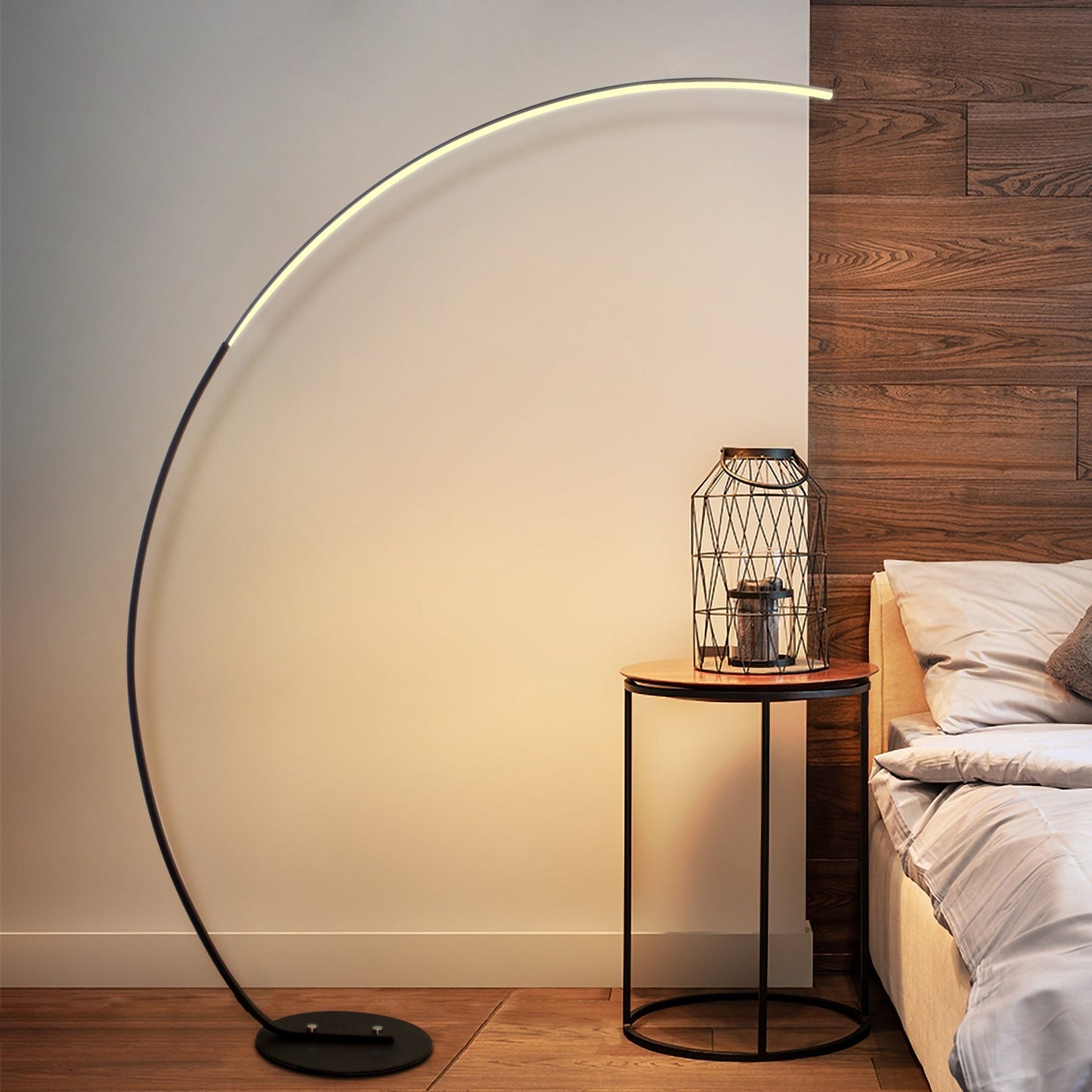 Colorful Glow Curve Lamp