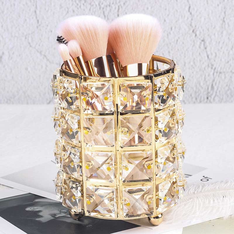 Elegant Crystal Lipstick Holder