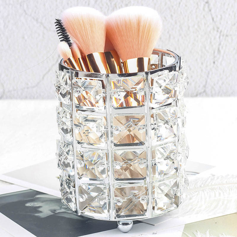 Elegant Crystal Lipstick Holder