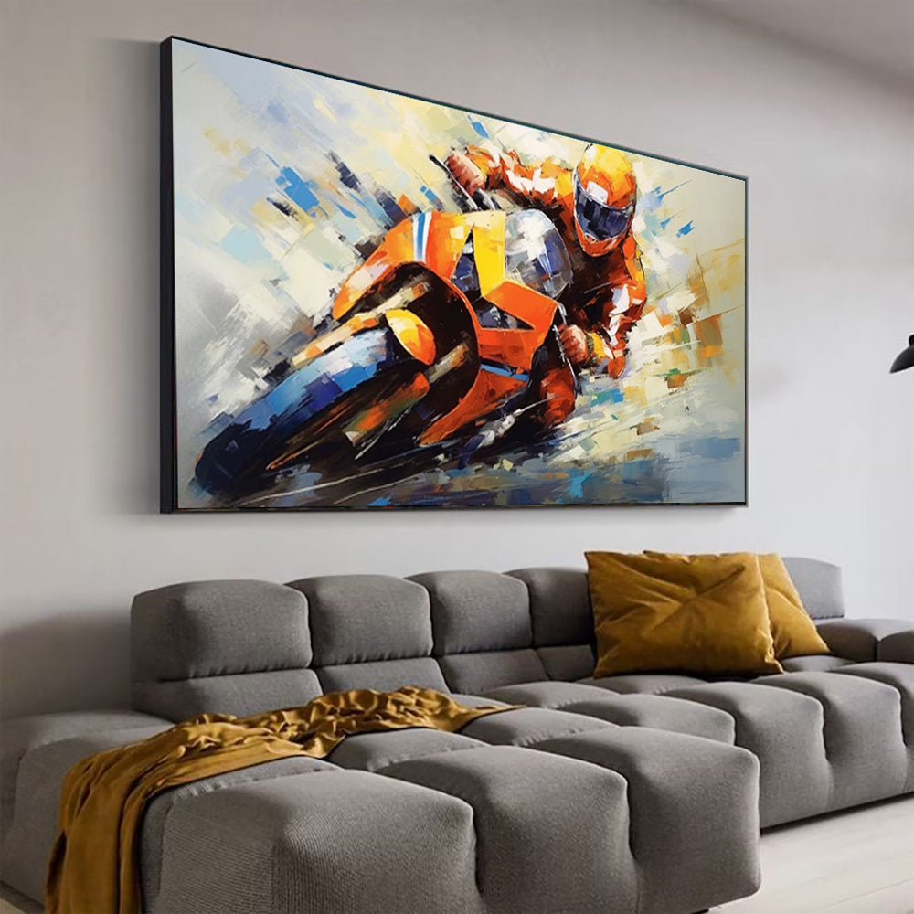 Motorcycle Canvas Art