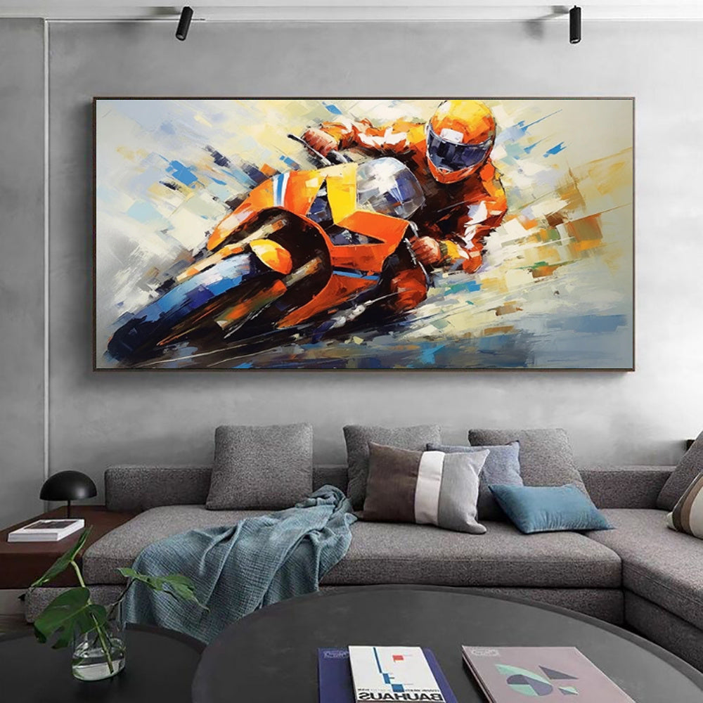 Motorcycle Canvas Art