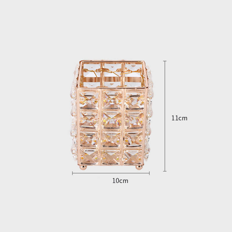 Elegant Crystal Lipstick Holder